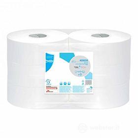 Delicarta - CARTA IGIENICA JUMBO CF. 6 RT. (AZ)