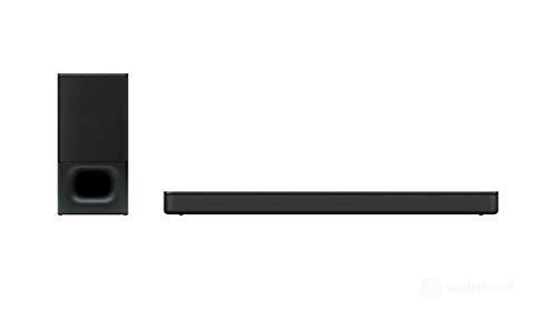 Sony HT-S350 2.1. Soundbar dei canali (incluso subwoofer, Bluetooth, suono surround anteriore, S-Force PRO, Dolby Digital) nero (AZ)