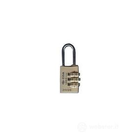 LUCCHETTO OTTONE mm.40 COMBINAZIONE 21190 LOGO [LOGO ] (AZ)