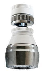 Vigor-Blinky Idroblock 03034700 Aeratore a Snodo, 2 Getti, Corto, Cromato (AZ)
