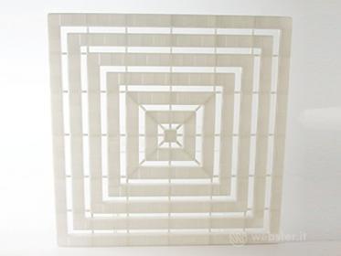 Giganplast Gps575060 Pedana per Doccia, Bianco, 60 x 60 cm (AZ)