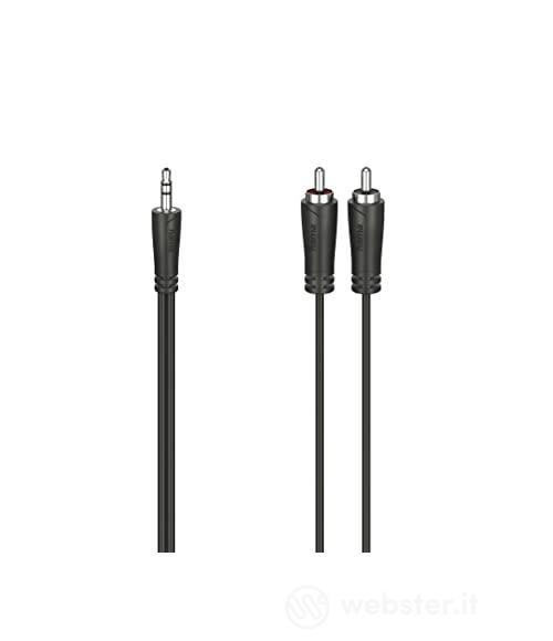 Cavo adattatore Jack da 3,5 mm a 2 spine RCA (AZ)