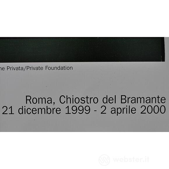 Roy Lichtenstein - Ragazza alla finestra. Riflessi - Poster vintage originale anno 1999