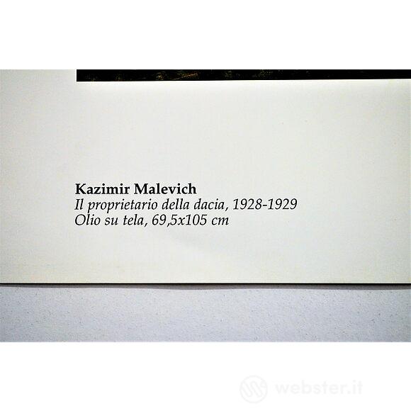 Kazimir Malevic - Il proprietario della dacia -  Poster vintage originale anno 1999