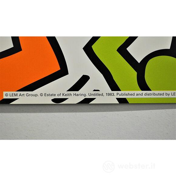 Keith Haring - Senza titolo 1983 - Poster vintage originale