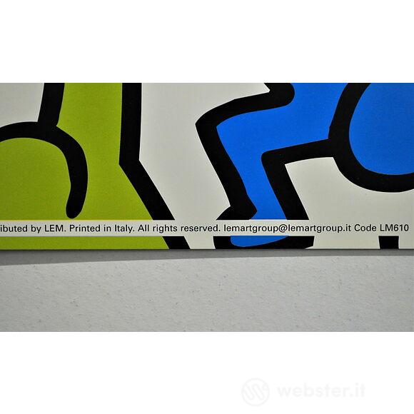 Keith Haring - Senza titolo 1983 - Poster vintage originale