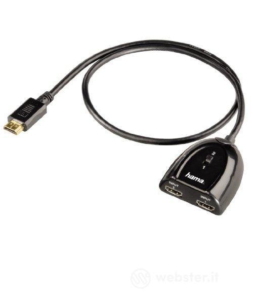 Cavetteria Audio/Video Sdoppiatore HDMI M/2HDMI F 2.0 122224 (AZ)