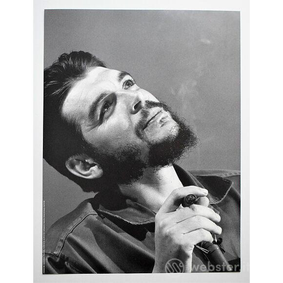 Alberto Korda - Ernesto Che Guevara Fumando un sigaro - Poster vintage originale anno 2004