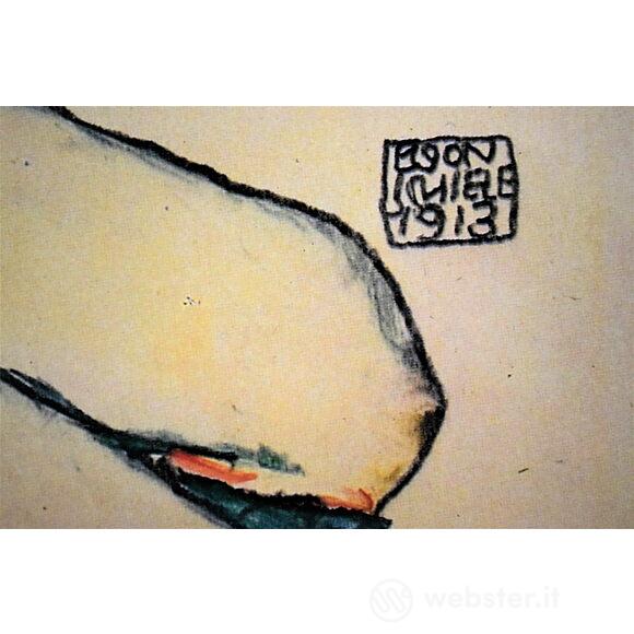 Egon Schiele - Amicizia 1913 - Poster vintage originale anno 1994