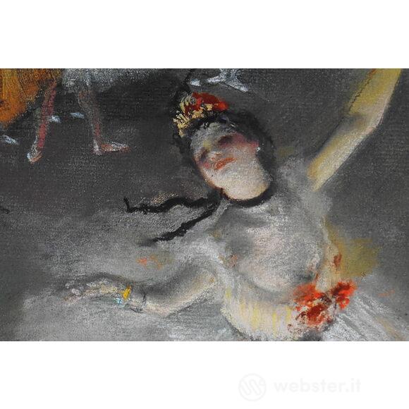 Edgar Degas - Ballerina sulla scena 1878 - Poster vintage originale anno 1996