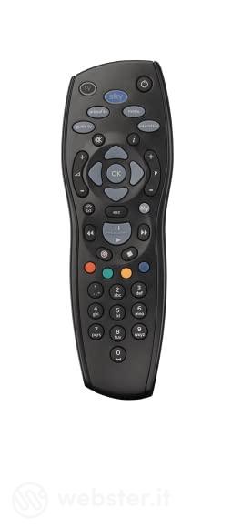 One For All Telecomando My-Sky, comprensivo di 2 batterie Duracell, Funziona con My SKY HD, My Sky e il decodere Sky HD, Autentici SKY 716 (AZ)