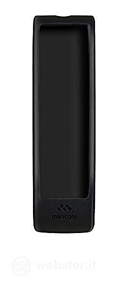 Meliconi Guscio 10 in silicone per telecomando TV Samsung, Nero (AZ)