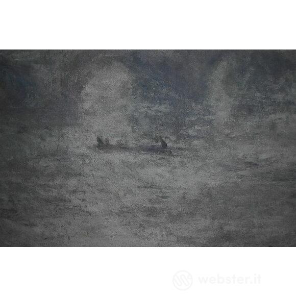 Claude Monet - Il ponte di Waterloo. Effetti della nebbia 1903 - Poster vintage originale anno 1999