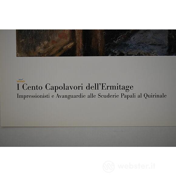 Maurice Utrillo - Rue Custine a Montmartre - Poster vintage originale anno 1999