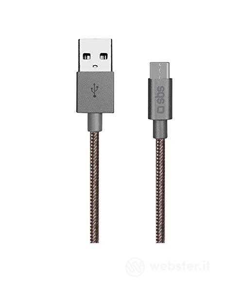Cellulare - Kit Cavo Dati/ Stili/Pennini Cavo USB TYPE-C Silver (AZ)