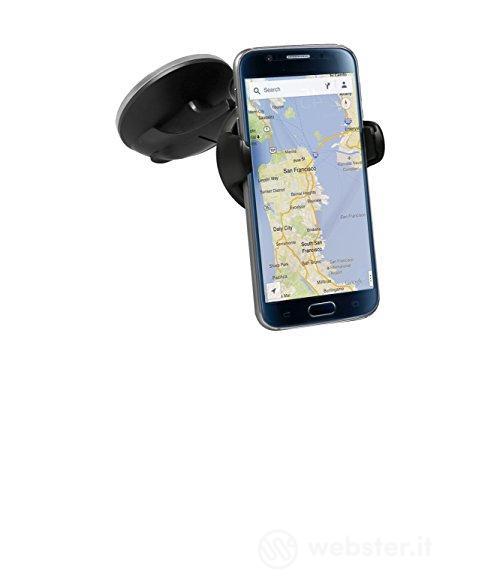 Cellulare - Supporto Auto Universale con attacco a ventosa e pulsante one touch (AZ)