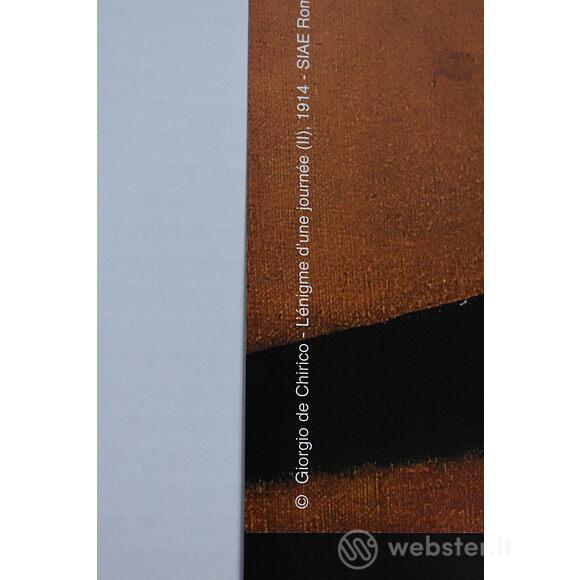 Giorgio De Chirico - L'enigma di una giornata 1914 - Poster vintage originale  anno 1996