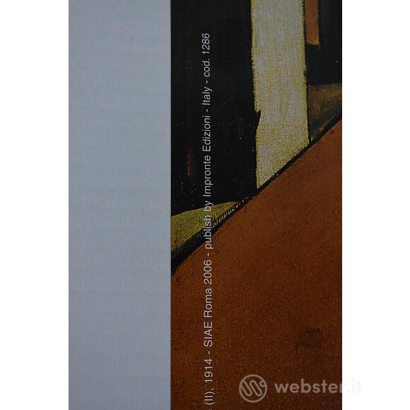 Giorgio De Chirico - L'enigma di una giornata 1914 - Poster vintage originale  anno 1996