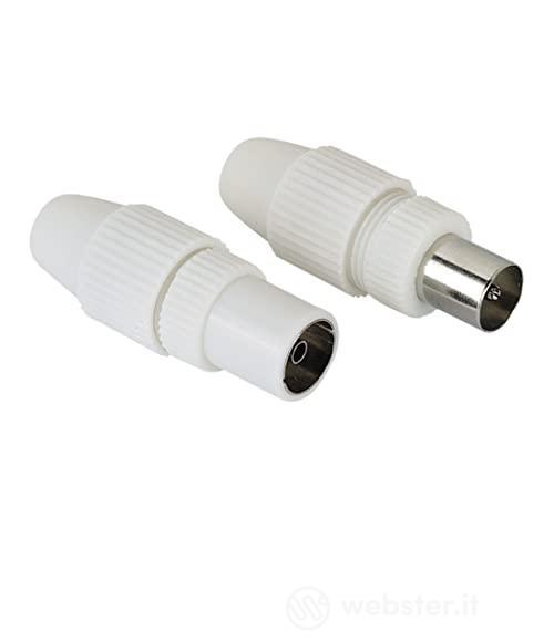 Connettore antenna Hama Coax Set