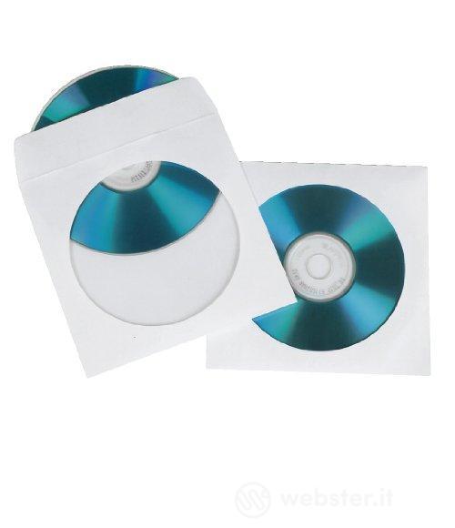 Porta Supporti Magnetici Audio/Video Conf.25 Bustine porta CD/DVD 51179 (AZ)