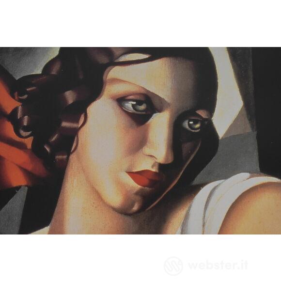 Tamara De Lempicka - Ritratto di madame Ira Perrot 1930 - Poster vintage originale anno 2004