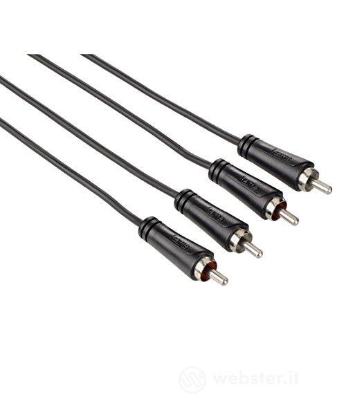 Cavetteria Audio/Video Cavo 2 RCA M/2 RCA M 1,5m 1* 122272 (AZ)