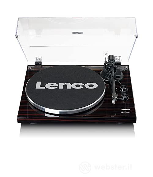 Lenco LBT-189WA Giradischi trasmissione a cinghia, preamplificatore, Bluetooth, Anti-Pattinaggio, Marrone/Nero (AZ)