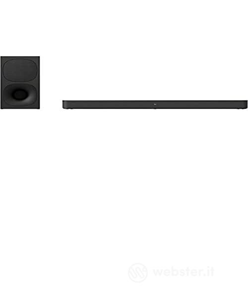 Sony HT-S400 - Soundbar 2.1 canali da 330W con Potente Subwoofer Wireless, Tecnologia X-Balanced Speaker, Dolby Digital e Display Oled, Nero (AZ)