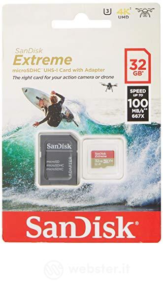 Schede di memoria Extreme 32GB (AZ)