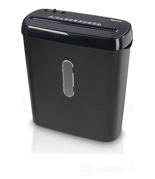 Hama - Distruggi documenti elettrico Basic S6, taglio a striscia, 8 lt, nero (AZ)
