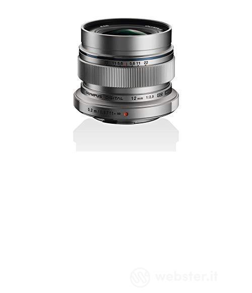 Olympus M.ZUIKO DIGITAL ED 12mm 1:2.0 MILC Obiettivo ampio Argento (AZ)