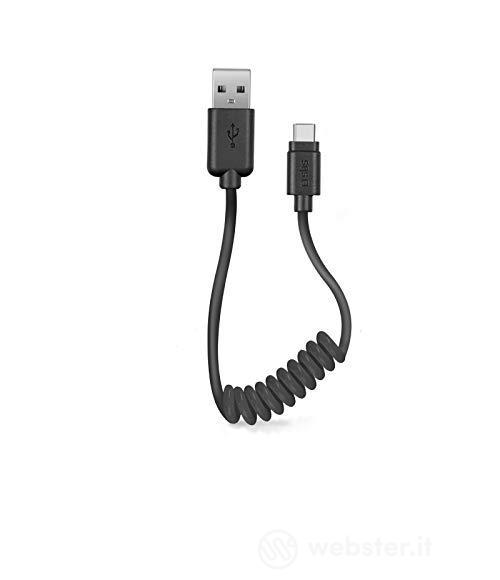 Cellulare - Kit Cavo Dati/ Stili/Pennini Cavo USB Type C spiralato (AZ)