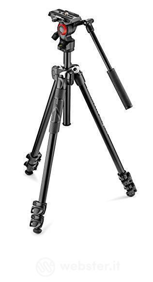 Treppiede Manfrotto Befree Kit 290 light con testa fluida video MVH400