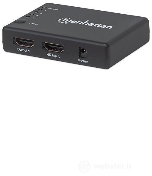 Cavetteria Audio/Video Splitter IDATA HDMI4K4PMH Hdmi4K 1in4out (AZ)