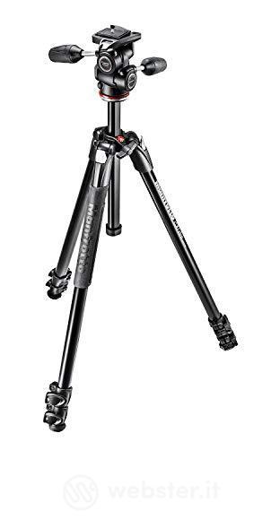 Treppiede Manfrotto 290 Kit XTRA con testa 3 vie MK290XTA3-3W