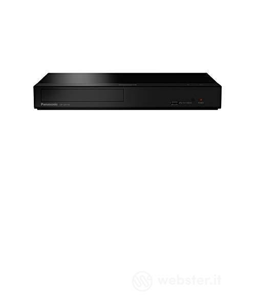 Panasonic DP-UB150EG-K Lettore Blu-ray Ultra HD 4K, HDR10+ HLG, Upscaling 4K, Riproduzione Audio ad Alta Risoluzione, HDMI, USB 2.0, Dolby Atmos, Nero (AZ)