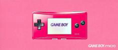 Game Boy Micro Pink
