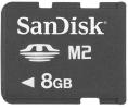 PSPGO SanDisk Memory Stick M2 8 Gb