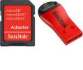 Sandisk lettore USB MicroSD+Adatt.SD