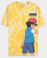 T-Shirt Deluxe Pokemon Ash & Pikachu L