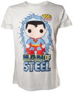 T-Shirt Superman Funko Bianco M