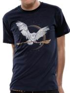 T-Shirt Harry Potter-Edwige+Scopa-S