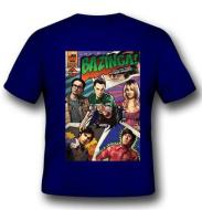 T-Shirt Big Bang Theory Bazinga Comic S