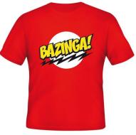 T-Shirt Big Bang Theory Bazinga XL