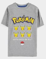 T-Shirt Boy Pokemon Pikachu 134/144