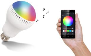 Goclever Speaker Lampada Color Sound