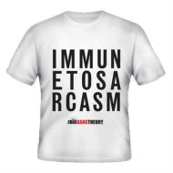 T-Shirt Big Bang Theory Immune SarcasmXL