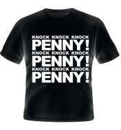 T-Shirt Big Bang Theory Knock Penny M