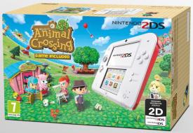 Nintendo 2DS Bianco + Rosso & Animal Cr.