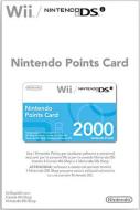 NINTENDO Wii DSi Points Card 2000